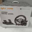 PXN PC Racing Steering Wheel, V3II USB Car Driving Simulator Race Gaming Steering Wheel with Pedals for Windows PC, PS3, PS4, Nintendo Switch, Xbox One, Xbox Series X/S