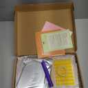 Baby Hand and Footprint Kit - Quick Dry Clay Baby Footprint Kit, Pets Paw, Newborn Keepsake Picture Frame for Boys, Girls, Personalized New Mom Gifts for Shower & Registry, Grandparents (Ash Wood) (Solo Keepsake Frame, 11" x 8.8")