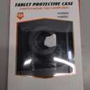 Miimall for iPad mini 7 A17 Pro Case, iPad mini 7th/6th Generation Case (2024/2021), with Pencil Holder, Powerful Magnetic Attachment, Rotation Stand Folio Cover for iPad mini A17 Pro(Black)