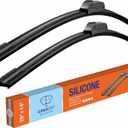 Silicone 28 and 14 inch Windshield Wiper Blades Replacement for Toyota Corolla 2023 2022 2021 2020/HYUNDAI Elantra 2016-2011 OEM Quality Windshield Silicone Wiper Blades for My Car(Set of 2)