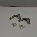 Chibery 2 Pack 1 Pairs 135 Lazy Susan Hinge, Full Overlay Concealed for Corner Kitchen Cabinet Replacement Hardware, Cupboard Folded, Folden Door