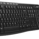 Logitech MK270 Full Size Wireless Keyboard  - Black