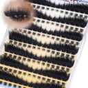 CORUSCATE Lash Clusters Dramatic Cluster Eyelash Extensions Spikes Lashes Cluster with Bottom Lashes Mink Strip Individual Lashes Mega Spikes Full Eyelash Clusters Pre Mapped Cat Eye Lash Extension