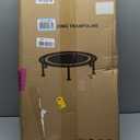 ZCMHAXJ Foldable Mini Trampoline, 40" Rebounder Trampoline for Adults & Kids, 440lbs Capacity Indoor Fitness Workout Exercise Equipment