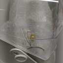 Makeup Organizers Countertop, Makeup organization for Vanity, Cosmetic Storage with Lid and Drawers, Skincare Display Cases with for Desktop, Bathroom (White)