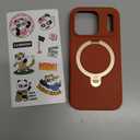 CASEKOO Twilight Orange Designed For Iphone 17 Pro Case With Spin Magnetic Stand [16FT Military Protection] [Non-Slip Edge] [Fit For Magsafe] Shockproof For Iphone 17 Pro Case With Stand 6.3''