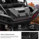 KIWI MASTER 55 QT Rear Cargo Box for 2024-2026 Polaris RZR XP 1000/RZR XP S 1000 Accessories, Replace OEM # 2884525, Rear Storage Bin