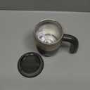 EQURA Automatic Self Stirring Coffee Mug, Rechargeable Megnetic Auto Mixer Cup 15oz, for Coffee/Milk/Tea/Cocoa, for Home/Travel/Office, Gifts for Birthday/Christmas (Grey) (Gray)