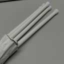 4 Pack Tension Curtain Rod 28-48 Inch, Small Short Adjustable Extendable Spring Loaded Rods for Windows Cabinet Blinds Closet Bedroom Kitchen Bathroom Door No Drilling White