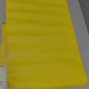 K KNODEL Large Office Leather Desk Mat, Mouse and Keyboard Pad, Computer and Laptop Mat, Desktop Protector and Cover, Writing Pad and Blotter (35.4"x17", Yellow)