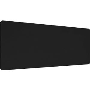 PATIKIL 28"x16" Desk Mat Protector, PVC Non-Slip Waterproof Mouse Pad Writing Mat for Office Home, Black