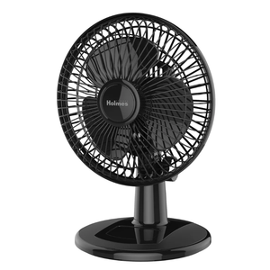 Holmes Personal Table Fan 6", 2 Speeds, Adjustable Head Tilt