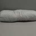 Eoieov Roll Cervical Pillow for Neck Pain Relief 24IN Round Neck Pillows for Sleeping, Short Bolster Cushion for Legs and Back,Grey.24IN