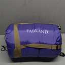 FARLAND Sleeping Bags 30 for Adults Teens Kids with Compression Sack Portable and Lightweight for 3-4 Season Camping, Hiking,Waterproof, Backpacking and Outdoors (Medium(87"x 29.5"), Purple (R Zip))