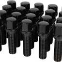 ECCPP 14x1.25 Wheel Lug Bolts, 20PCS 64mm Over tall/40mm Shank 60 Studs Set fit for 2014-2019 for BMW for 220i/2014-2016 for BMW for 228i/2015-2016 for BMW for 228i xDrive/2017-2020 for BMW for 230i