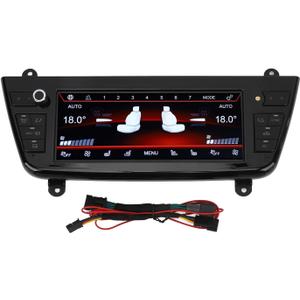 EVGATSAUTO 8.8 Inch Car AC Touch Panel with Voice Control for BMW 3 Series F30 F31 4 Series F32 F33 F36 2013-2019