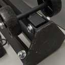 Baseball Hitting Trainer Baseball Swing Trainer Softball and Baseball Training Equipment for Batting Practice Simulates Real Pitch Portable with Wheels Height Adjustment (Ambidextrous)