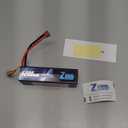 Zeee 3S Lipo Battery 5200mAh 11.1V 80C RC Battery Hard Case with T Connector for RC Car Boat Truck Helicopter Airplane Racing Models