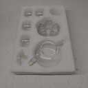 GURUDAR Glass Teapot Set, 34OZ/1000ML Glass Tea Kettle with Loose Tea Infuser & Warmer, 5OZ/150ML Double-Wall Tea Cup Set of 4, Stovetop & Microwave Safe Tea Maker, Blooming Tea Gift Set For Women 7Pcs