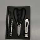 DRMODE Toenail Clippers for Seniors Thick Toenails, Large Toe Nail Clippers for Men Thick Nails with Wide Opening, Sharp Heavy Duty Ingrown Toenail Clippers Nail Cutter Long Handle with Slanted Blade