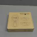 Shock Collar for Dogs 2 Dogs (15-120lbs) 2000FT Dog Shock Collar with Remote Control Waterproof Dog Training Collar with Remote 4 Safe Modes Rechargeable Lock Flash Light for All Breeds - Silver