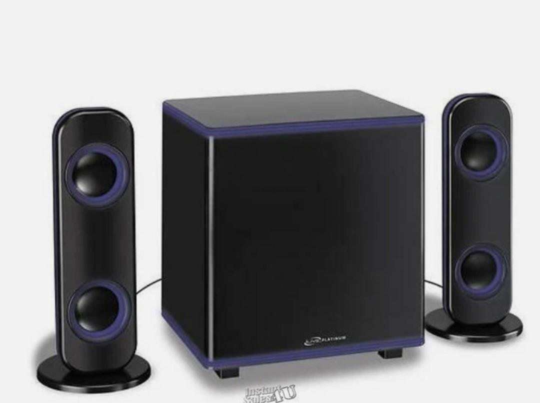 iLIVE-Bluetooth CD Music Speaker System Wireless Range 60' built-in subwoofer
