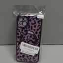 ZONRW for iPhone 14 Plus Case Magnetic, Soft Cute Luxury Leopard Cheetah Pattern Plating Glitter Bling Phone Case Compatible with MagSafe Clear Shockproof Back Cover for Women Girl 6.7"-Purple