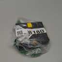 Aulumu A29 Geometric AirPods 4 Case with Lock | Protective Cover with Nylon Buckle | Alloy Armour | Compatible with Apple AirPods 4th (2024) - Translucent White