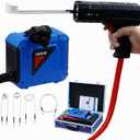 1800W 110V Magnetic Induction Heater Bolt Remover Kit With 4 Coil, Flameless Auto Heater for Rusty Screw Removing, Rotated Handle Handheld Portable Heater for Home Car Repair