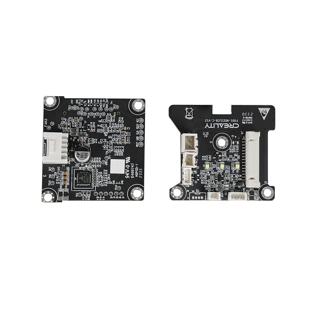 Creality Official Ender 5 Max Hotend Adapter Plate, OEM Hotend PCB Nozzle Adapter Plate Replacement Toolhead PCBA Board for Ender 5 Max, Ender 3 V3, Ender 3 V3 Plus