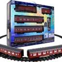 Lionel Hogwarts Express Battery O Gauge Toy Train Set with Remote, Locomotive, Train Cars, & Track with Authentic Train Sounds, Lights, & Water Vapor Smoke Effects for Kids 4+