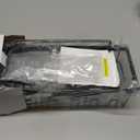 EUDELE Adhesive Shower Caddy, 5 Pack Rustproof Stainless Steel Bath Organizers With Large Capacity, No Drilling Shelves for Bathroom Storage & Home Decor (XL size, Black)