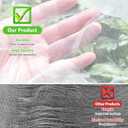 JOJOLEE Fruit Tree Netting for Garden Protection, 1Pc 9.8 x 9.8FT Insect Bird Nettings with Zipper and Drawstring, Plant Cover Mesh Net Bags for Blueberry Bushes, Tomatoes, Flowers