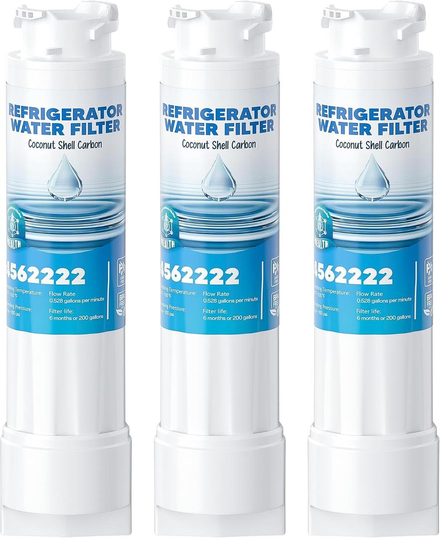 Water Filter Replacement Fit for Frigidaire EPTWFU01, Pure-Source Ultra 2, EWF02, 012505454226, 4562222, Compatible with Pure Source Ultra II Water Filters, 3 Packs By AVXBYR