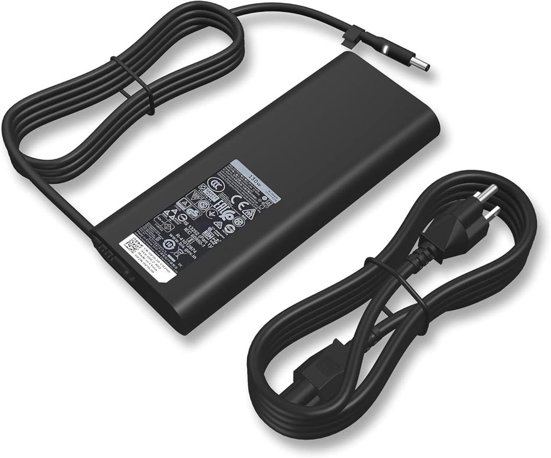 130W 4.5mm Tip Laptop Charger Compatible with dell XPS 15 7590 9530 9550 9560 9570 OptiPlex 3050 3060 7050 inspiron 16 Plus 7640 7620 7630 7730 0V363H HA130PM130 Power Supply Cord