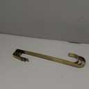 Zhehao 3 Pieces Christmas Decor Metal Wreath Hangers Over The Door Light Handy Wreath Hanger Hanging Hook (14 Inch, Antique Bronze Color)