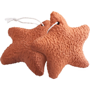 2 Pack Natural Terracotta Pumice Stone, Pedicure Tools Hard Skin Callus Remover for Feet and Hands - Foot File Exfoliation to Remove Dead Skin and Callusess