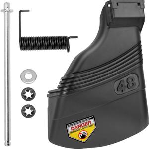 532180655 Deflector Chute Compatible with Craftsman Husqvarna Poulan AYP 48" Mower EZ4824 24822 4218 25426 YTH2348 Models, Replace 532181031 180655 532181707 180655x428