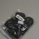 BECROWM Dog Shoes&Dog Boots for Small,Medium,Large Dogs,Waterproof Non-Slip Shoes for Winter&Hiking,Adjustable Paw Protection, for Dogs(#6(Width 2.76inch) for 55-66 lbs) (Black)