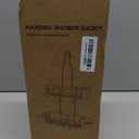 Hanging Shower Caddy Bathroom Organizer: Rustproof Shower Shelf Racks Over Shower Head - No Drilling Inside Bath Shower Rack Shelves Over Showerhead for Shampoo with Soap Holder Bronze