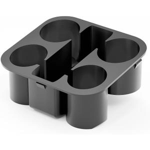 Cup Holder Upgrade for Chevrolet 2003-2007 GMC Silverado Tahoe Suburban Yukon Sierra Center Console, Enhanced Storage, Perfectly Fit for Yeti 20oz, 30oz, 40oz Stanley and Other Glass Cups