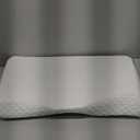 Derila King Size Neck Pillow for Sleeping, Ergonomic & Cervical Pillow for Neck Support & Relief, Memory Foam Side Sleeper Pillows, Bed Contour Pillows for Back, Stomach Sleepers (King Size (23.6" x 13.4" x 4.3"), 1 Pillow_white)