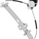 SCITOO Front Left Driver Side Power Window Regulator with Motor Replacement for 2003-2007 for Honda Accord 741-306