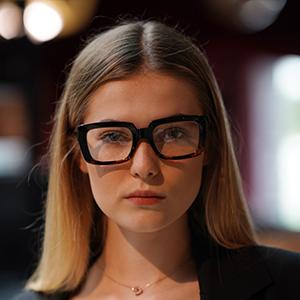 Eyekepper Stylish Reading Glasses Women - Oversized Square Readers +4.00