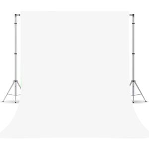 White Photo Backdrop for Photoshoot, White Photography Backdrop for Portraits, Fabric Background for Product Photography and Video Creation 10FTx10FT