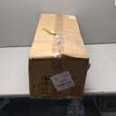 PARTPHONER Outdoor Lamp Post Light 3-Head, Classic Black with Clear Glass Panels, E26 Base Maximum 100W (3 LED Bulbs Included), Waterproof Street Light for Backyard, Garden, Driveway