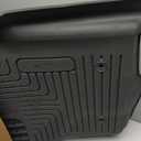 Husky Liners Weatherbeater Floor Mats | Fits 2019-2023 Ford Ranger, SuperCrew (Crew Cab) & SuperCab (EXT Cab) | Front Row, 2-pc Black - 13411
