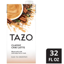 TAZO Organic Chai Latte Black Tea Concentrate, Enjoy Hot or Iced, 32 FL OZ (BBD: 22Jun 2027)