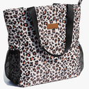 ESVAN Original Floral Water Resistant Large Tote Bag Shoulder Bag for Gym Beach Travel Daily Bags Upgraded