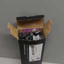 Mini Flat Iron, 0.7 Inch Mini Hair Straightener, Small Flat Iron for Short Hair,Curls Bangs, Dual Voltage Travel Hair StraightenerBlack